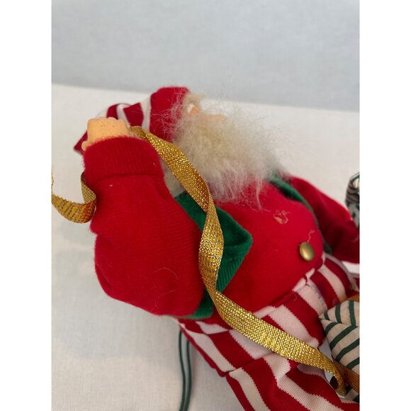 Vintage Animated Santa Bear in Gift Box FOR PARTS OR REPAIR F - Picture 8 of 10